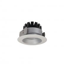 Nora NRM3-41L235NHZW - 4" Marquise III Round Open Reflector, 1500lm, 3500K, Narrow Flood Optic, Haze Reflector/White