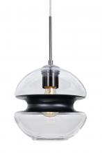 Besa Lighting 1JC-HULA8BK-EDIL-SN - Besa Hula 8 Cord Pendant