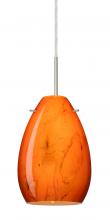 Besa Lighting B-1713HB-LED-SN - Besa Pendant for Multiport Canopy Pera 6 Satin Nickel Habanero 1x5W LED