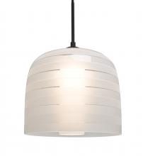 Besa Lighting J-MITZI10FR-BK - Besa Mitzi 10 Cord Pendant