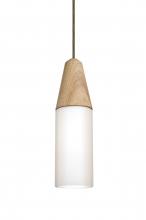 Besa Lighting J-NININA-LED-BR - Besa Nini Cord Pendant