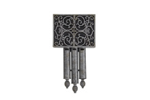 Craftmade CA3-RC - Carved Scroll Westminster w/ 3 Short Tubes