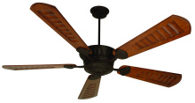Craftmade DCEP70OB5 - 70" Ceiling Fan w/DC Motor, Blades, Damp Rated