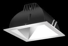 RAB Lighting NDLED6SD-80YYHC-S-S - RECESSED DOWNLIGHTS 20 LUMENS NDLED6SD 6 INCH SQUARE UNIVERSAL DIMMING 80 DEGREE BEAM SPREAD 2700K