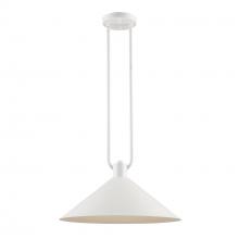 Trans Globe 11762 WH - Roscoe 1- Light Industrial Pendant