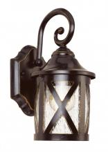 Trans Globe 5129 ROB - Chandler 1-Light Armed Coach-style Outdoor Wall Lantern Light