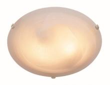 Trans Globe 58702 BN - 4 LT FLUSH-LRG-3 CLIPS-MRBLZD
