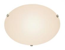 Trans Globe 58708 WH - 4LT FLUSH-20""-3 CLIPS-WHITE F