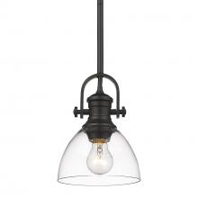 Golden 3118-M1L BLK-CLR - Mini Pendant