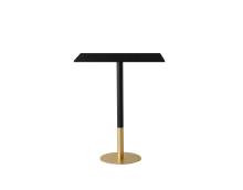 Elegant AF11R2832BK - Pub Table Rectangle 27.6" x 31.5" x H39.5" Black