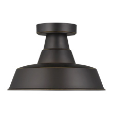 Visual Comfort & Co. Studio Collection 7837401-71 - Barn Light One Light Outdoor Flush Mount