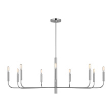 Visual Comfort & Co. Studio Collection EC1319PN - Brianna Wide Chandelier
