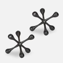 Uttermost 17690 - Uttermost Harlan Black Nickel Objects Set/2